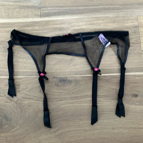 Agent Provocateur rosebud suspenders Size M - Picture 1 of 7
